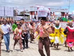 Upacara Hari Pramuka ke-63 2024, Dandim I Wayan Ajak Anggota Pramuka Deiyai Siapkan Diri Membangun Daerahnya