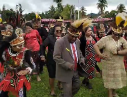 Puncak Peringatan HUT ke-79 RI di Papua Tengah Bertabur Kejutan dari Penjabat Gubernur Ribka Haluk