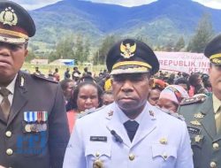 Upacara Peringatan HUT ke-79 Republik Indonesia Tingkat Kabupaten Puncak Berlangsung Aman