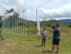 Komisioner KPU Lakukan Pembersihan di Kantor KPU Tambrauw Jelang Pendaftaran Peserta Pilkada 2024