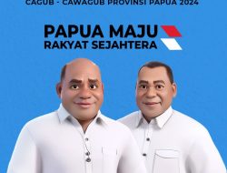 Hari Ini 10.000 Relawan Antar Calon Gubernur Mathius Fakhiri dan Wakil Gubernur Aryoko Rumaropen Daftar di KPU Papua