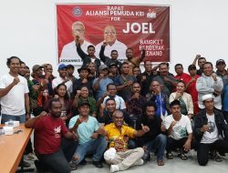 Giliran Pemuda Kei Mimika Dukung Calon Bupati John Rettob dan Wakil Bupati Emanuel Kemong di Pilkada 2024