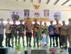 Acara Tradisi Lepas Sambut Komandan Kodim 1703/Deiyai dari Pejabat Lama Kepada Pejabat Baru