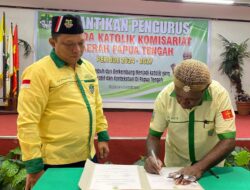 Pemuda Katolik Komda Papua Tengah Imbau KPU Papua Tengah dan Kabupaten Tak Memihak Paslon Tertentu