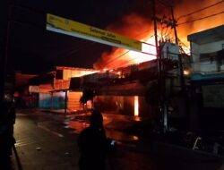 Empat Ruko di Kelurahan Hinekombe Terbakar, Aparat Kepolisian Resor Jayapura Lakukan Penyelidikan