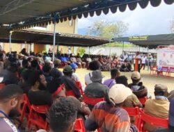 Tim Pemenangan Komit Menangkan Calon Gubernur Papua Pegunungan Befa Yigibalom dan Natan Pahabol di Tolikara
