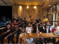 Satuan Tugas Humas Operasi Damai Cartenz Silaturahmi Dengan Awak Media di Mimika