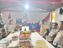 HUT ke-79 Brimob Polri, Polres Berikan Surprise Kepada Brimob Gegana BKO Kabupaten Tolikara