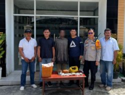 Ganja Dalam Satu Karung dan Kardus Sedianya Dikirim ke Mimika, Polisi Bekuk Pelaku Duluan