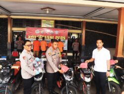 Kapolres Samuel Tatiratu: Polres Nabire Bongkar Kasus Curanmor di Samabusa, 5 Pelaku Diamankan