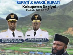 Elias Anou Sampaikan Ucapan Selamat Atas Pelantikan Yudas Tebai dan Yuliten Anou