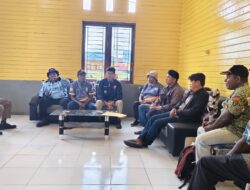 Kepala Dinas PUPR Deiyai Terima Kunjungan Pimpinan dan Staf Dinas PUPR Papua Tengah