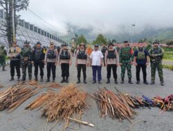 Kapolda Papua Tengah Alfred Pimpin Razia Cegah Perang 2 Kubu Pendukung Paslon Bupati Puncak Jaya