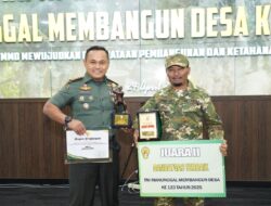 Dandim Biak Numfor Marsen Sinaga Juara Terbaik II TNI Manunggal Membangun Desa Tahun 2025