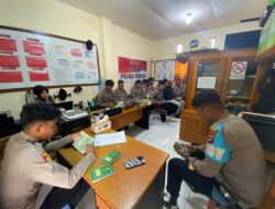 Kepolisian Resor Dogiyai Selenggarakan Bimbingan Rohani dan Mental Secara Virtual