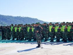 Gelar Pasukan Dalam Rangka Pengamanan PSU Pemilihan Gubernur Provinsi Papua Tahun 2025