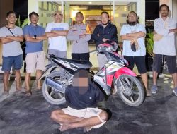 Kepolisian Sektor Sentani Kota Bekuk Pelaku Pencurian Kendaraan Bermotor di Jalan Sosial