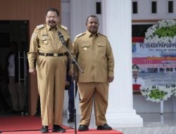 Gubernur dan Wagub Papua Pegunungan Komit Bangun Pemerintahan Berkualitas Dalam 100 Hari Kerja