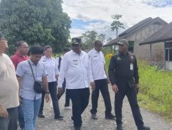Bupati Kabupaten Mimika John Rettob dan Tim Kementerian Sosial RI Tinjau Lokasi Sekolah Rakyat