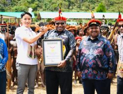 Sajian Pikon Pecahkan Rekor Muri Dalam Ajang Festival Budaya Lembah Baliem ke-33 Tahun 2025