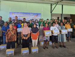 Korem Praja Vira Braja Gelar Kegiatan Bakti Sosial Jelang Peringatan HUT ke-80 TNI Tahun 2025