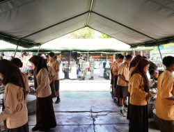Panglima TNI Agus Subiyanto Pantau Pelaksanaan Program Makan Bergizi Gratis di SMPN 3 Jayapura
