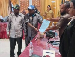 Sejumlah Elemen Serahkan Aspirasi Terkait Rencana DOB Mapia Raya ke DPRP Papua Tengah