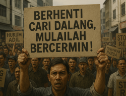Berhenti Cari Dalang, Mulailah Bercermin!