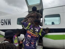 Polres Nduga Evakuasi Korban Luka ke RSUD Timika Buntut Perang Sesama Saudara di Kampung Ginit