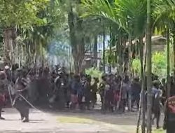 Jajaran Kepolisian Resor Mimika Tangkap 3 Waimum Buntut Perang Dua Kelompok di Kwamki Narama