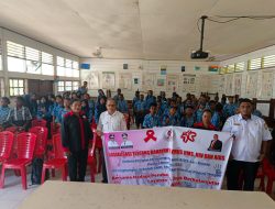 KPA Provinsi Papua Tengah Adakan Kampanye Bahaya PIMS dan HIV/AIDS Bagi Remaja
