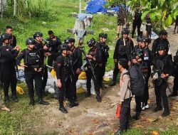 Aparat Gabungan Diterjunkan Mengantisipasi Konflik Susulan Warga di Kapiraya, Distrik Mimika Barat Tengah