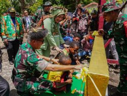 Pangdam Cenderawasih Tutup TMMD di Distrik Pyramid: Bersatu Membangun Papua Pegunungan
