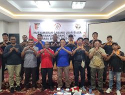 Sukses Gelar Muscablub Ananias Faot Nahkodai Perbakin Kabupaten Mimika Periode 2025–2030