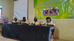 Tino Mote Tampil Dalam Acara Pelantikan dan Mapenta Pemuda Katolik Komcab Kabupaten Dogiyai