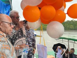 Bupati Mimika John Rettob Resmikan Speed Boat BPBD Guna Perkuat Kesiagaan Hadapi Bencana