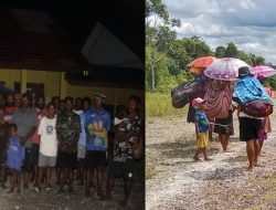 Puluhan Pengungsi Korban Bom Aparat Keamanan di Gearek Mulai Kembali ke Kampung Halaman