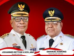 Bupati Mimika John Rettob dan Wakil Bupati Emanuel Kemong Sambangi Kokonao Penghujung Tahun