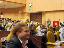 Interupsi Sidang Paripurna, Senator Asal Papua Finsen Mayor: Papua Bukan Butuh Markas Tentara