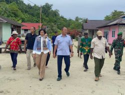 Tagor Rio Pasaribu Laksanakan Monitoring Kegiatan Bakti Sosial di Kampung Pulau Liki, Kabupaten Sarmi