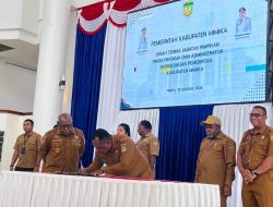 Sertijab di Mimika, Wakil Bupati Emanuel Kemong: Jaga Amanah dan Tingkatkan Pelayanan Publik