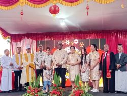 Bupati Mimika John Rettob Ajak Warga Perkuat Harmoni Lintas Agama di Perayaan Imlek 2577
