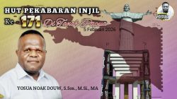 171 Tahun Injil di Tanah Papua dan Pertobatan yang Menyelamatkan