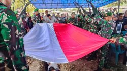 Korban Tewas Insiden Tembagapura Almarhum Sertu Arifin Cepa Dimakamkan Secara Militer di Timika
