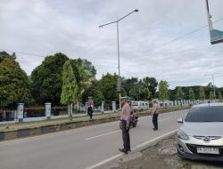 Polres Jayapura Amankan Salat Idul Fitri Jemaat Muhammadiyah di Mushola Baiturohman Griya Rasen