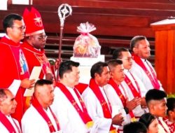 Uskup Timika Mgr Bernardus Ingatkan Pentingnya Katekese Hidup Kekal Sesuai Pesan Paus Benediktus