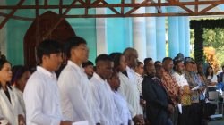Ibadah Baptisan Selam, Perjamuan Kudus, dan Ibadah Syukuran di Gereja GIDI Ebenhaezer Karubaga