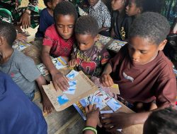 Rumah Baca Kanggime Dorong Anak-Anak di Kabupaten Tolikara Gemar Membaca dan Menulis