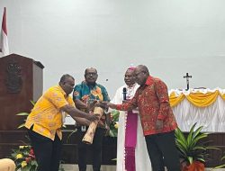 Uskup Timika Bernardus Baru: Lokakarya Momentum Strategis Perkuat Sinergi Membangun Pendidikan