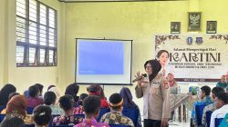 Polres Jayapura Tanamkan Nilai-Nilai Perjuangan RA Kartini dan Literasi Digital di SMK Negeri 4 Yapsi